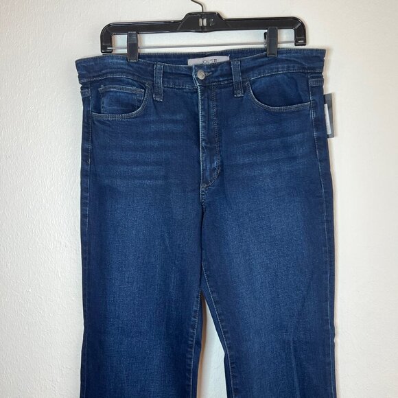 NWT New $288 Joe's High Rise Flare Jeans Size 32 Dark Wash Stretch - Picture 6 of 11